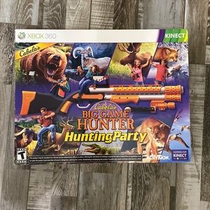 XBox 360 Kinect Cabelas Big Game Hunter Game